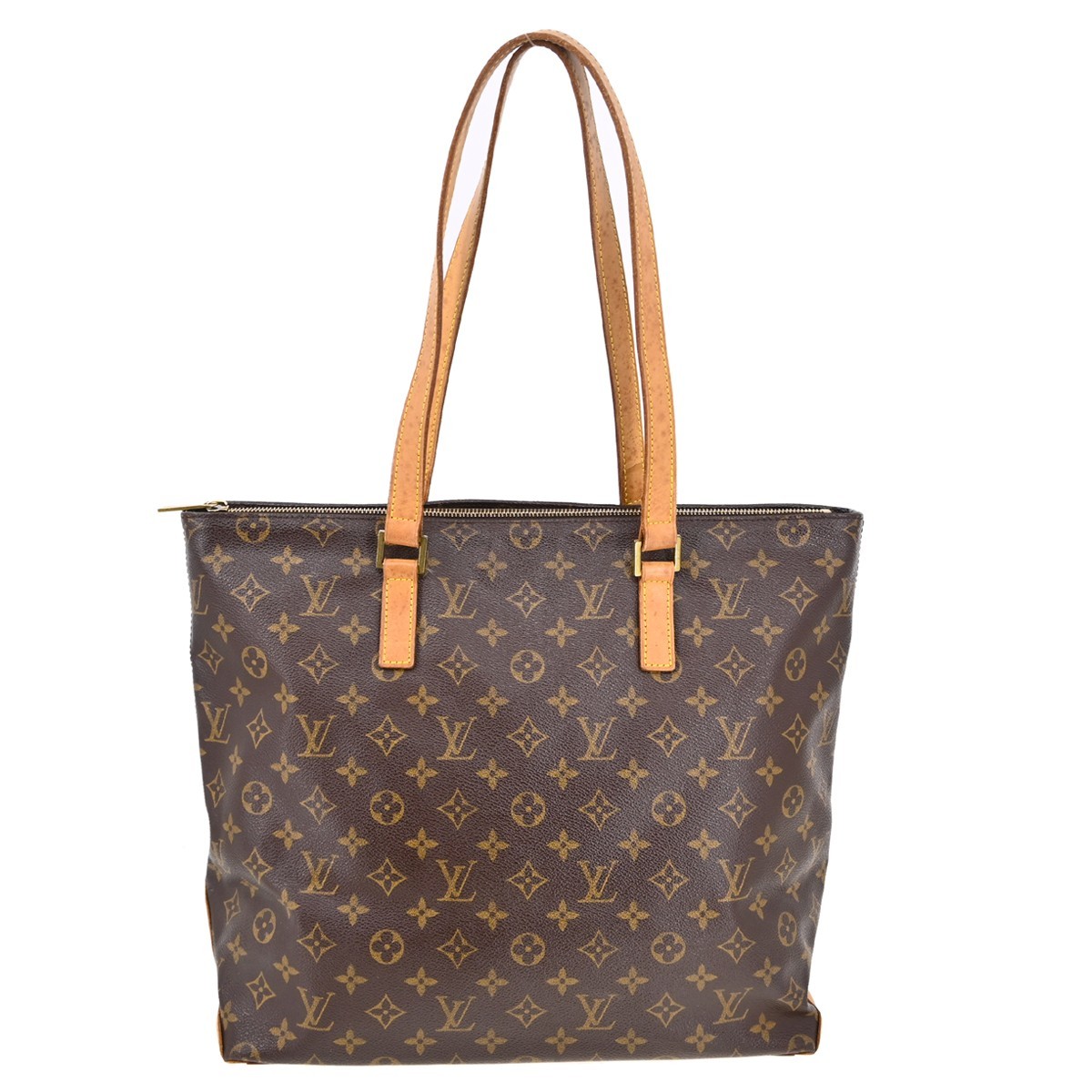 Best02 LOUIS VUITTON CABAS MEZZO HAND TOTE BAG MONOGRAM M51151 AR0012 YQ07190