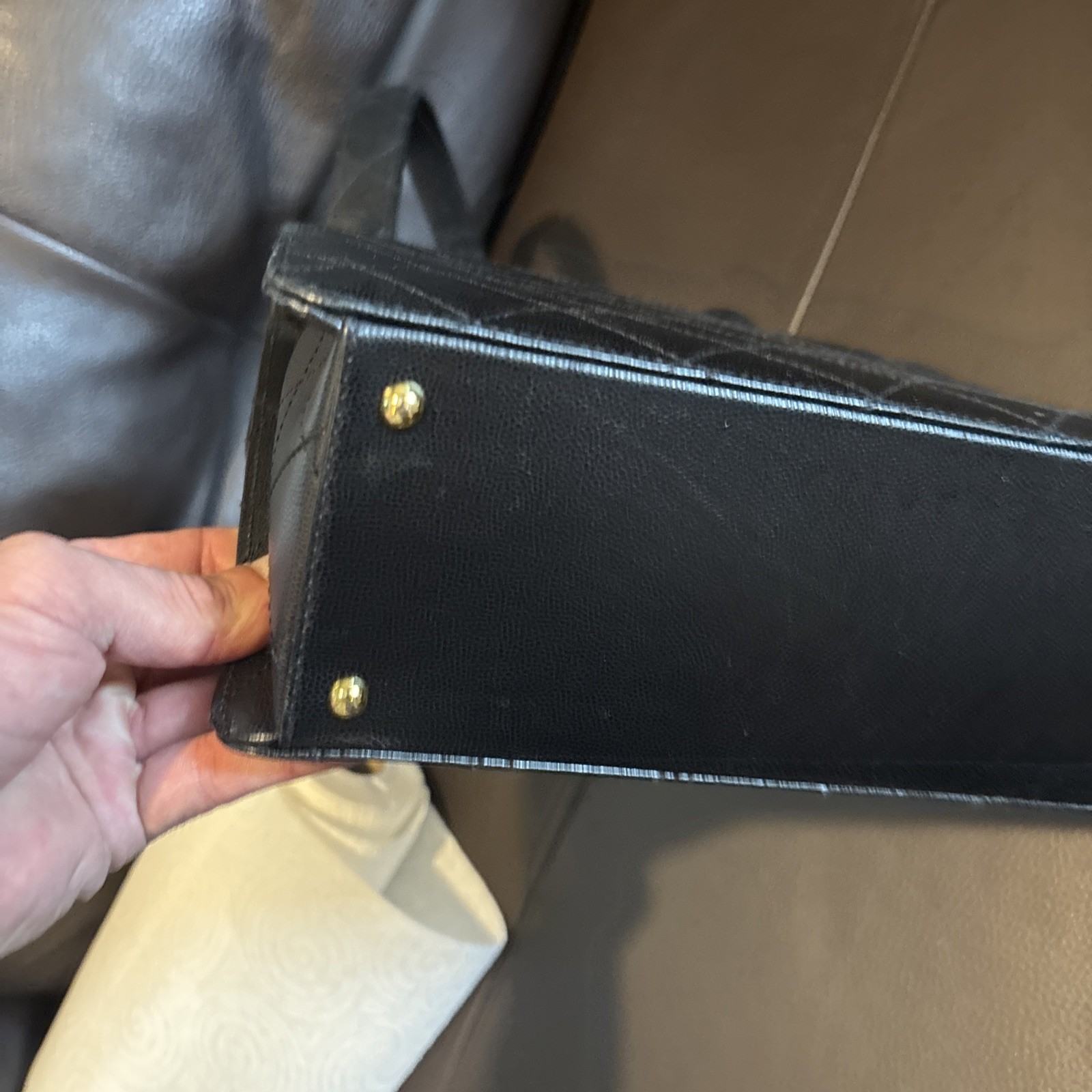 Vintage Chanel Purse Cambon Rare