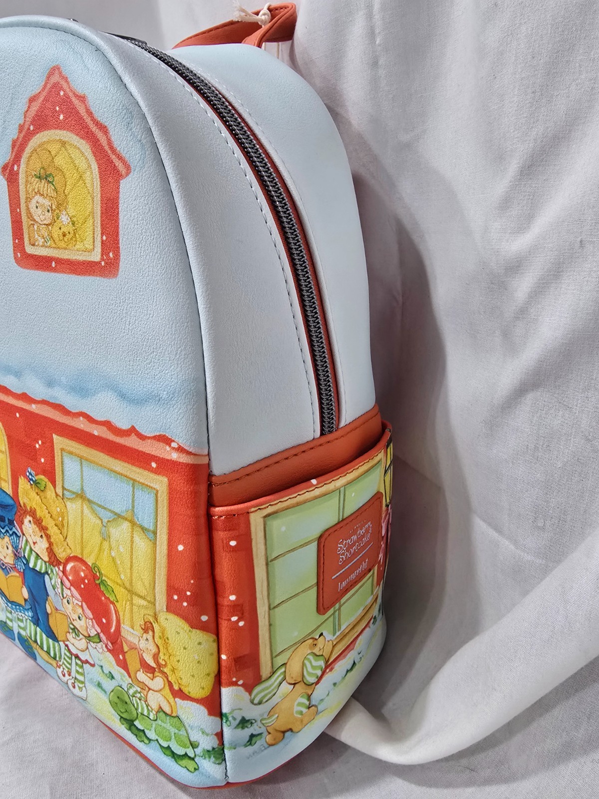 Loungefly Strawberry Shortcake And Friends Caroling Holiday Mini Backpack *NEW*