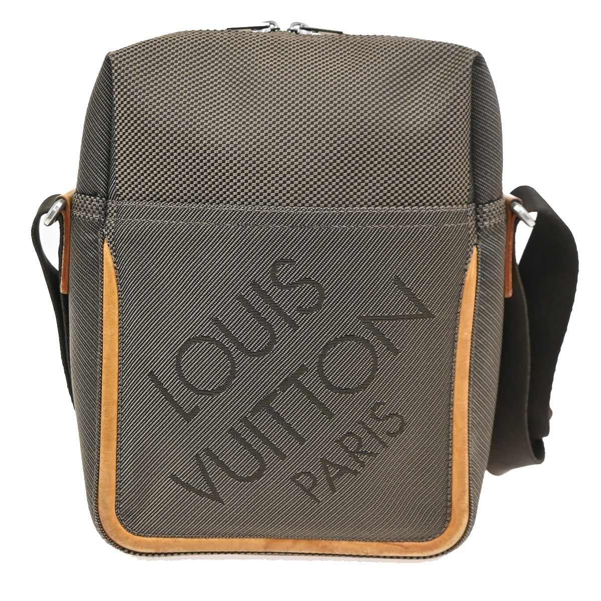 LOUIS VUITTON Citadin Shoulder Bag Damier Geant Canvas Terre M93040 39KC927