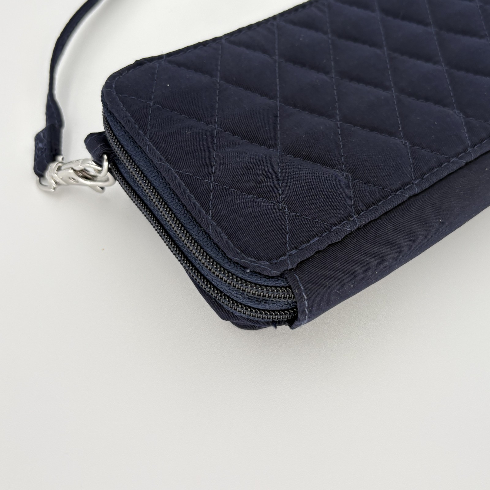 Vera Bradley All in One Microfiber RFID Wallet Crossbody Purse Bag Black