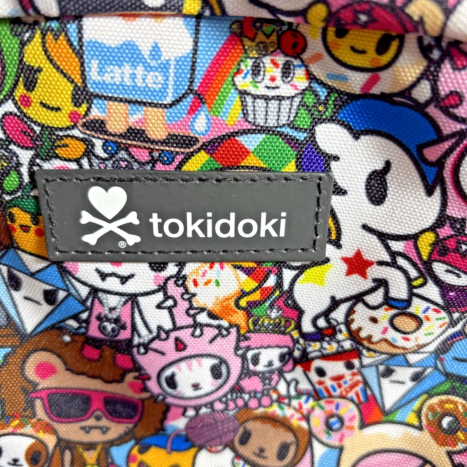 TOKIDOKI Backpack Set New All-Over Print Anime Bag w/ Pencil Case NWT Multi
