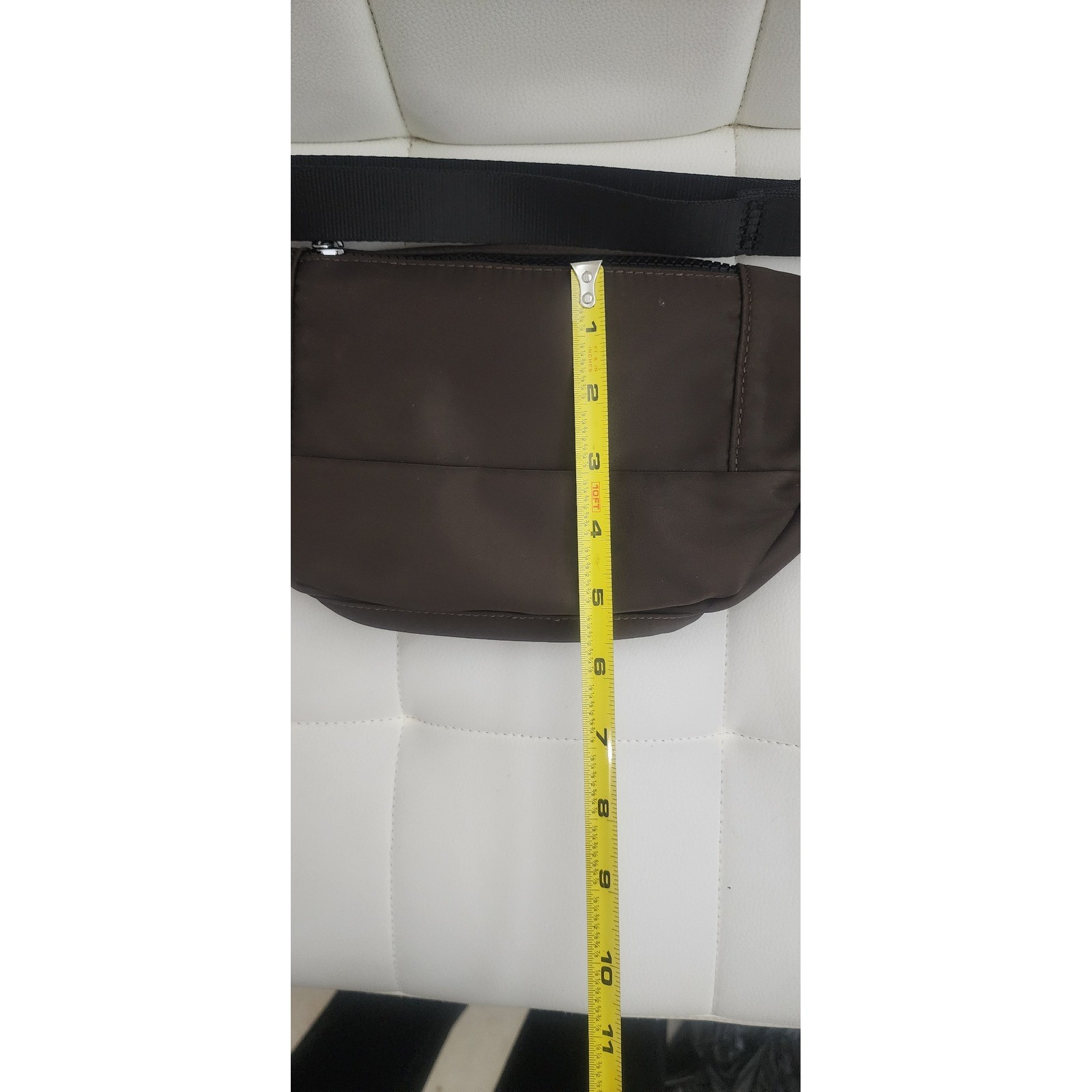 Alo Yoga Explorer Fanny Pack Espresso Brown Belt Bag Crossbody Adjustable Strap