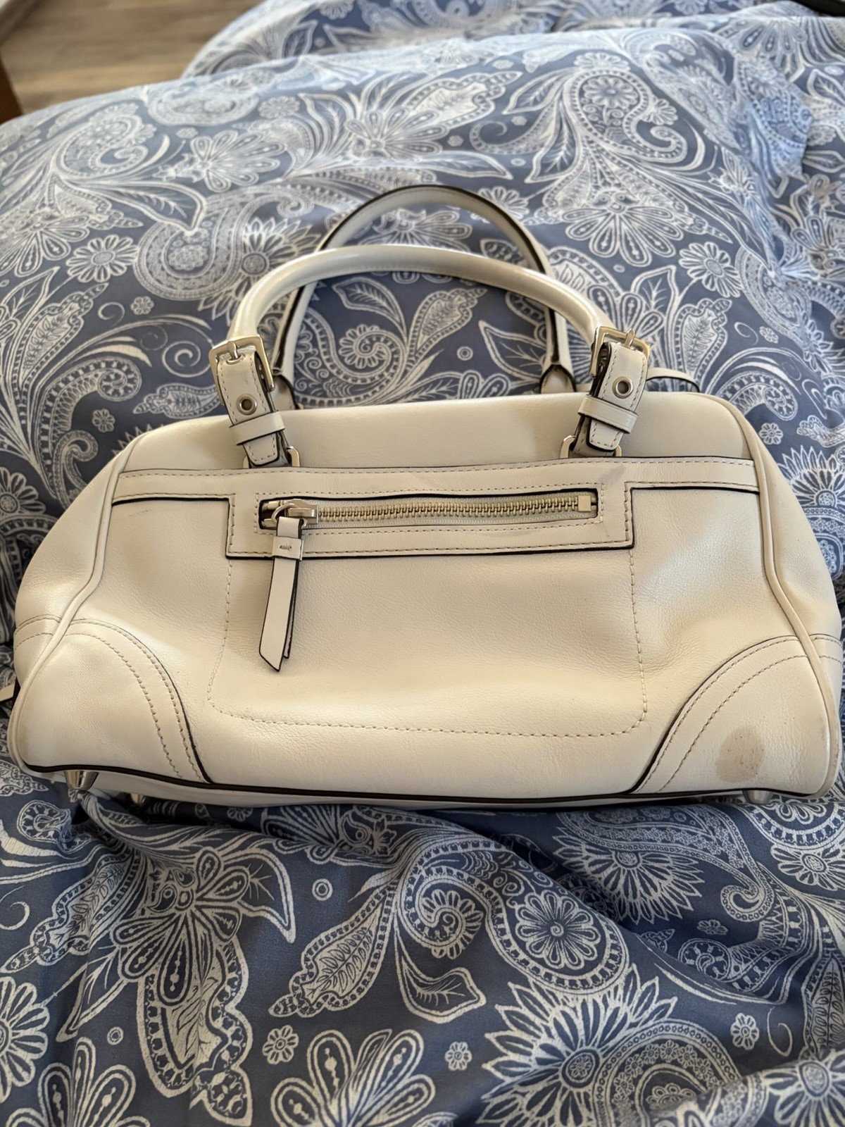 White Coach Purse – Doctor’s Bag Style