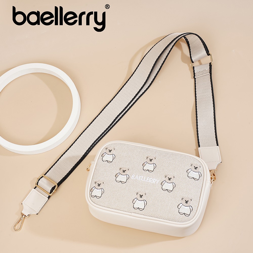 Women’s Leather Storage Crossbody Bag Large Capacity Zipper Bag Adjustable Strap