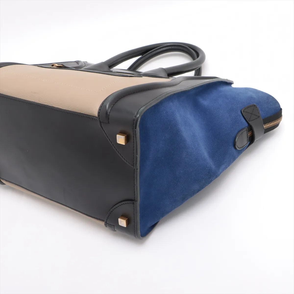 Celine Luggage Mini shopper Leather Hand bag Multicolor
