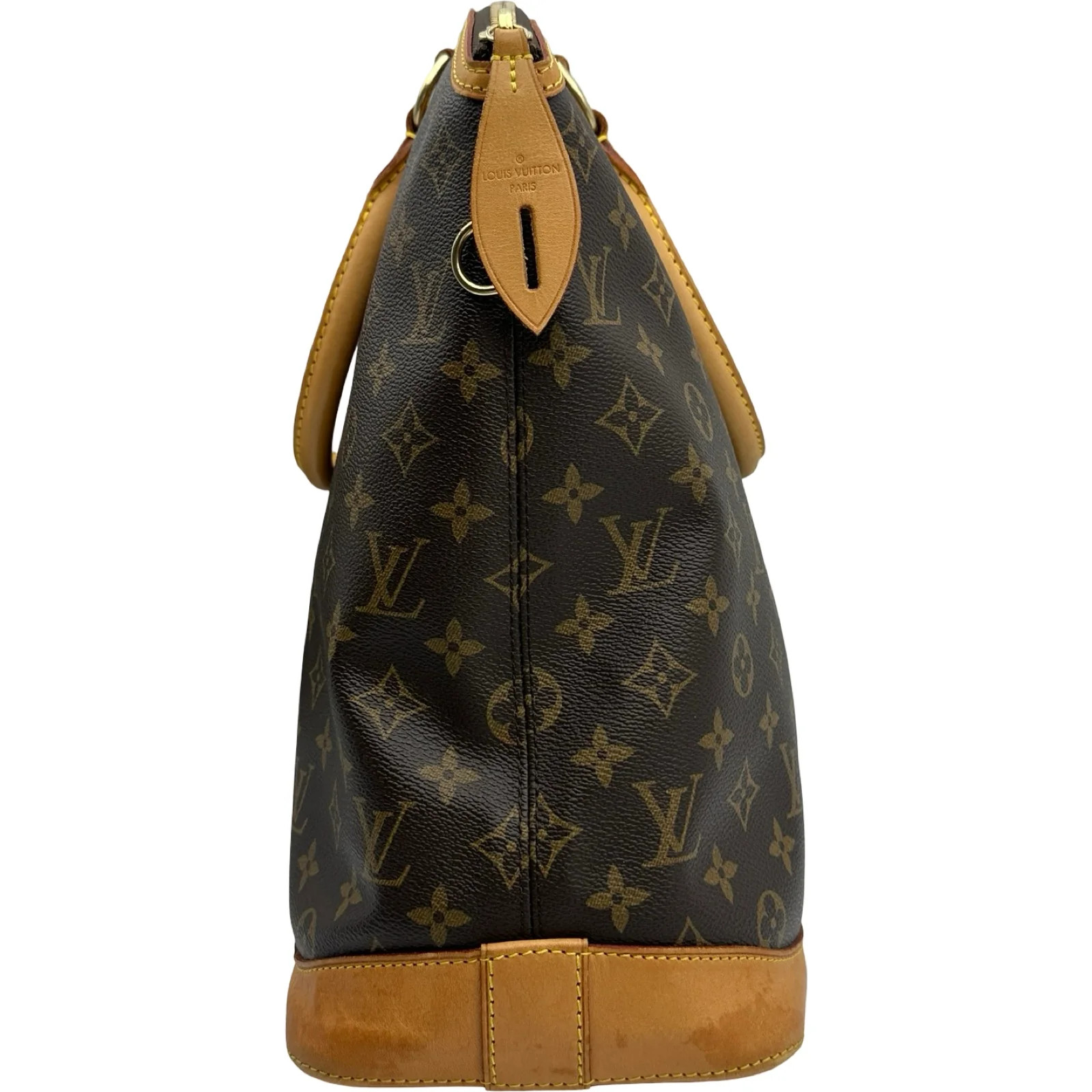 LOUIS VUITTON Rockitt Vertical Brown PVC Handbag M40103 #OKB3887