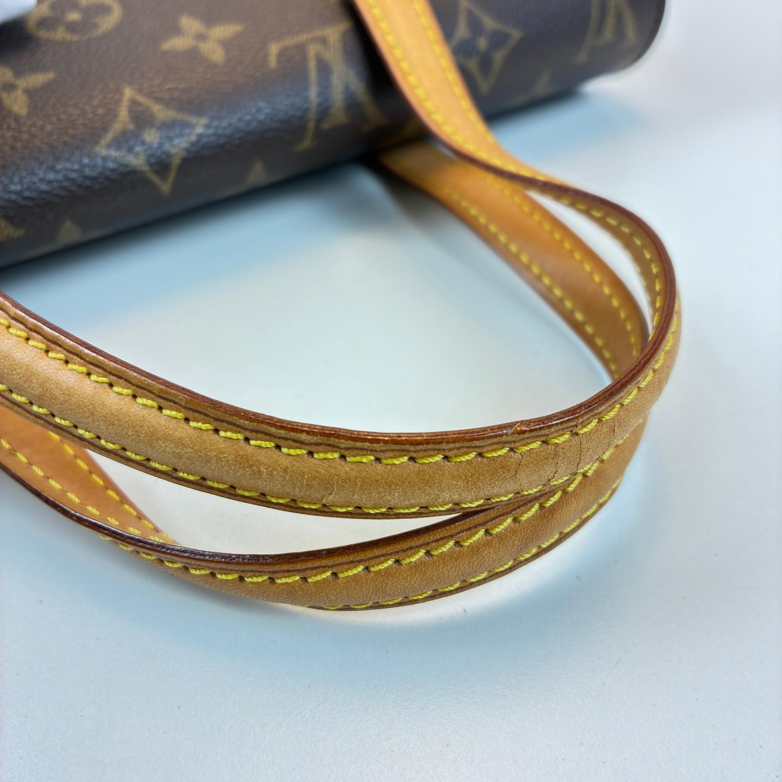 LOUIS VUITTON Sonatine Handbag M51902 Monogram canvas Brown