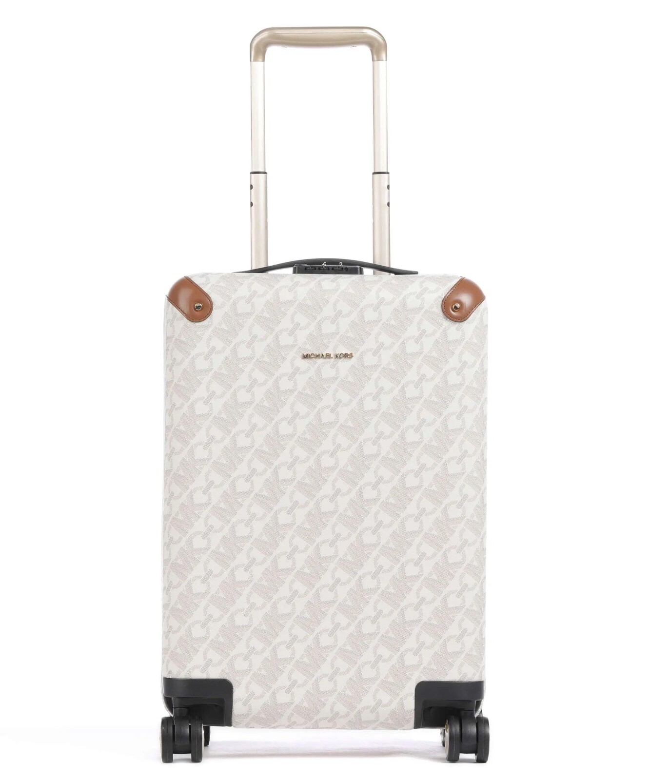 Michael Kors Ladies Suitcase TRAVEL SM HARDCASE TROLLEY 360° Vanilla