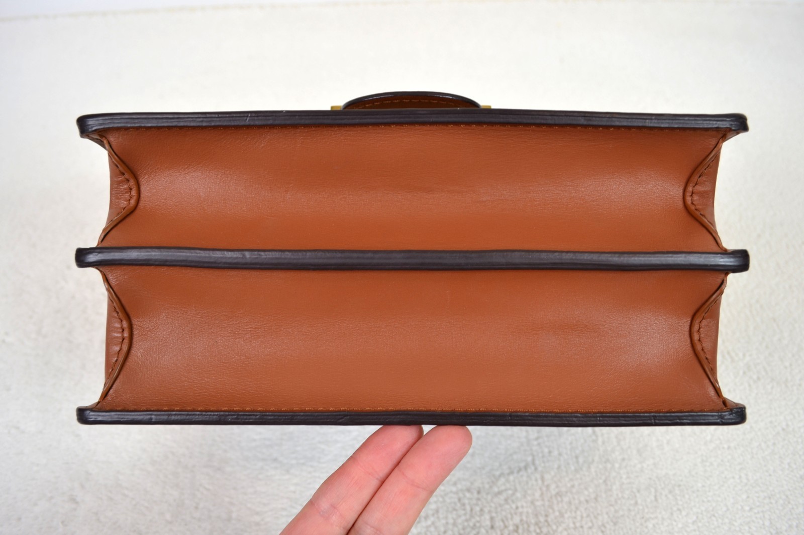 Louis Vuitton Dauphine MM Reverse Monogram Chain Shoulder Bag Handbag Purse