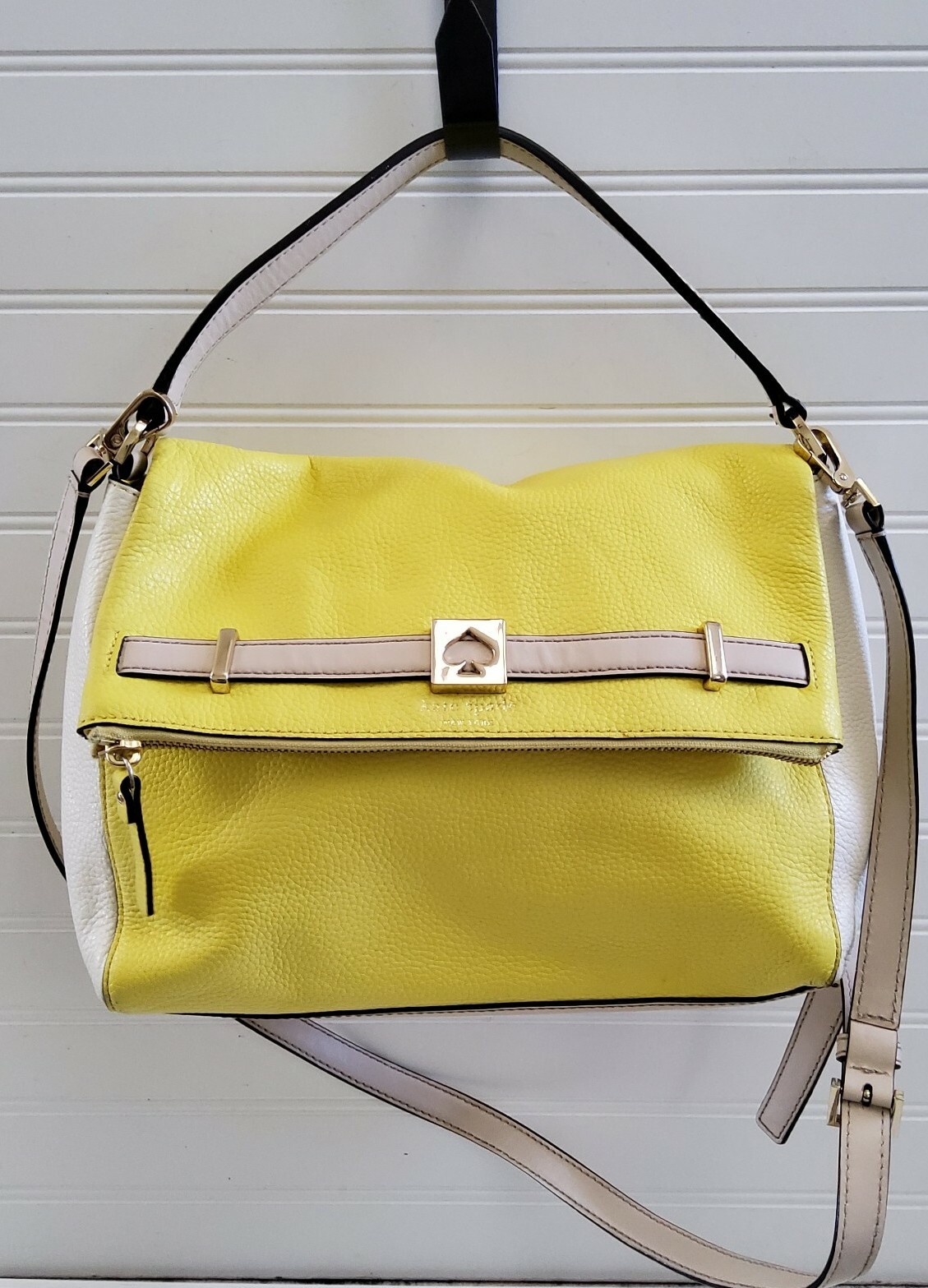 Kate Spade New York Houston Street Maria Convertible Satchel Handbag Purse