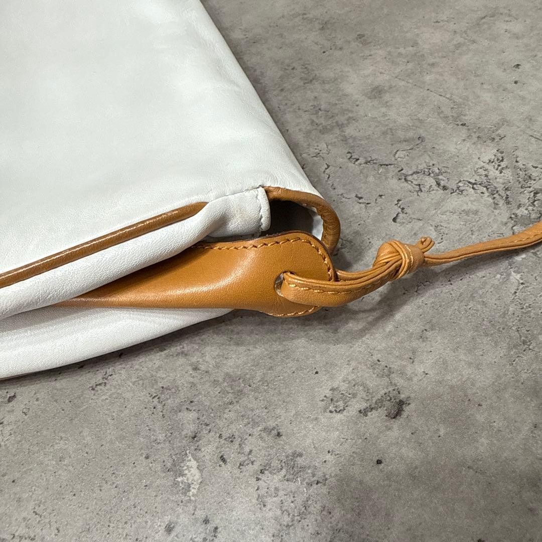 CELINE Shoulder Bag Vintage Summer Style Bag W20xH16xD3cm Strap 120cm