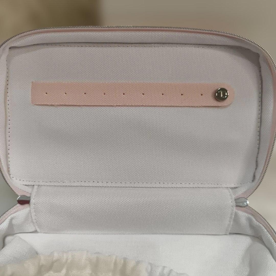 Dior Beauty Pouch Pink CD Logo Pouch 20cm x 11cm x 5.7cm