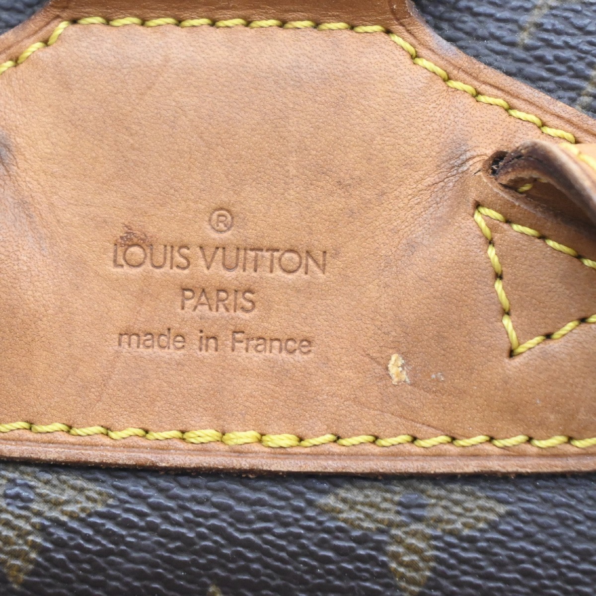 LOUIS VUITTON Montsouris MM Backpack Bag Monogram Leather Brown M51136 72SA234