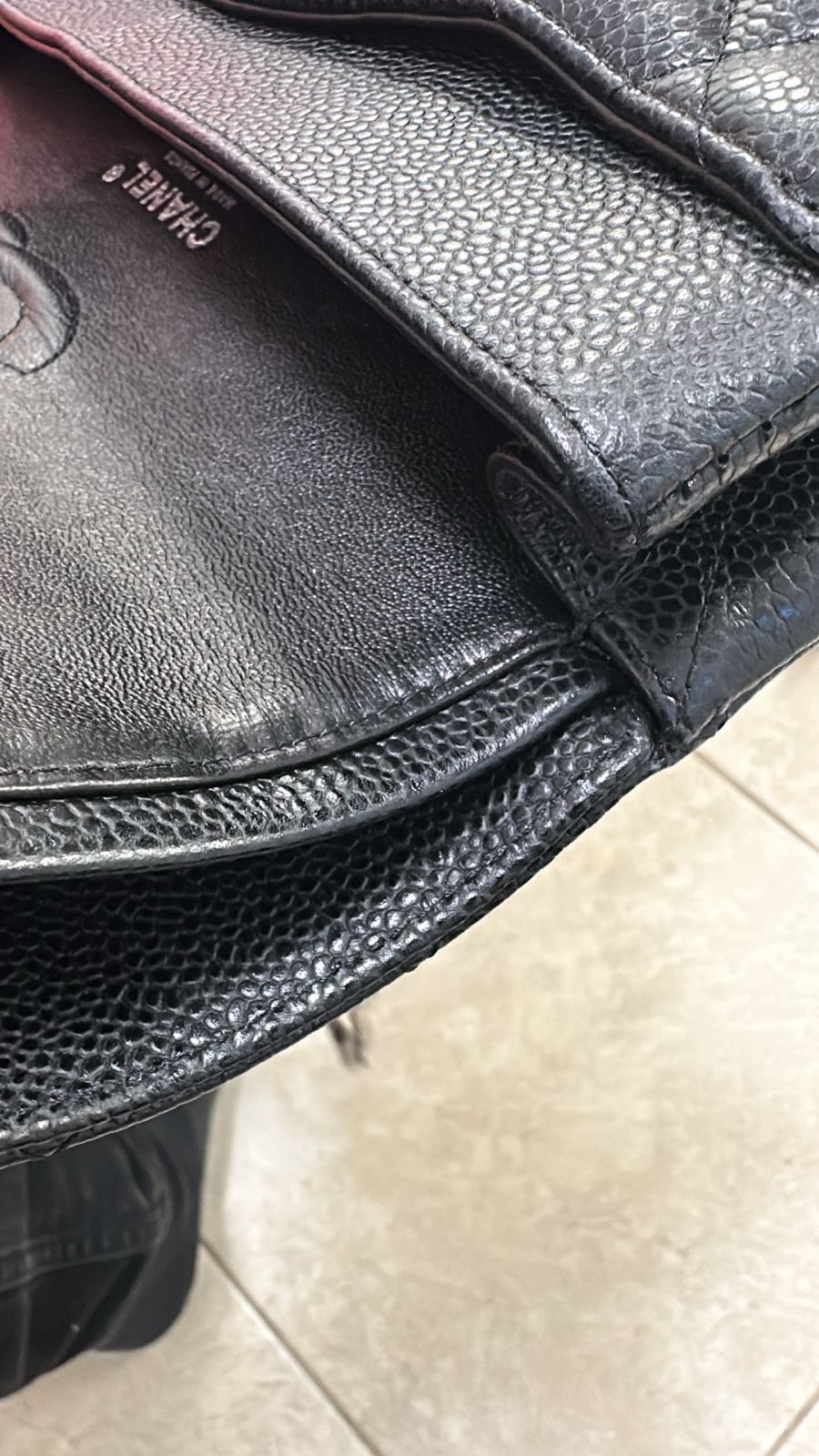 Chanel Timeless Medium Classic Caviar Double Flap | Black | Authenticated