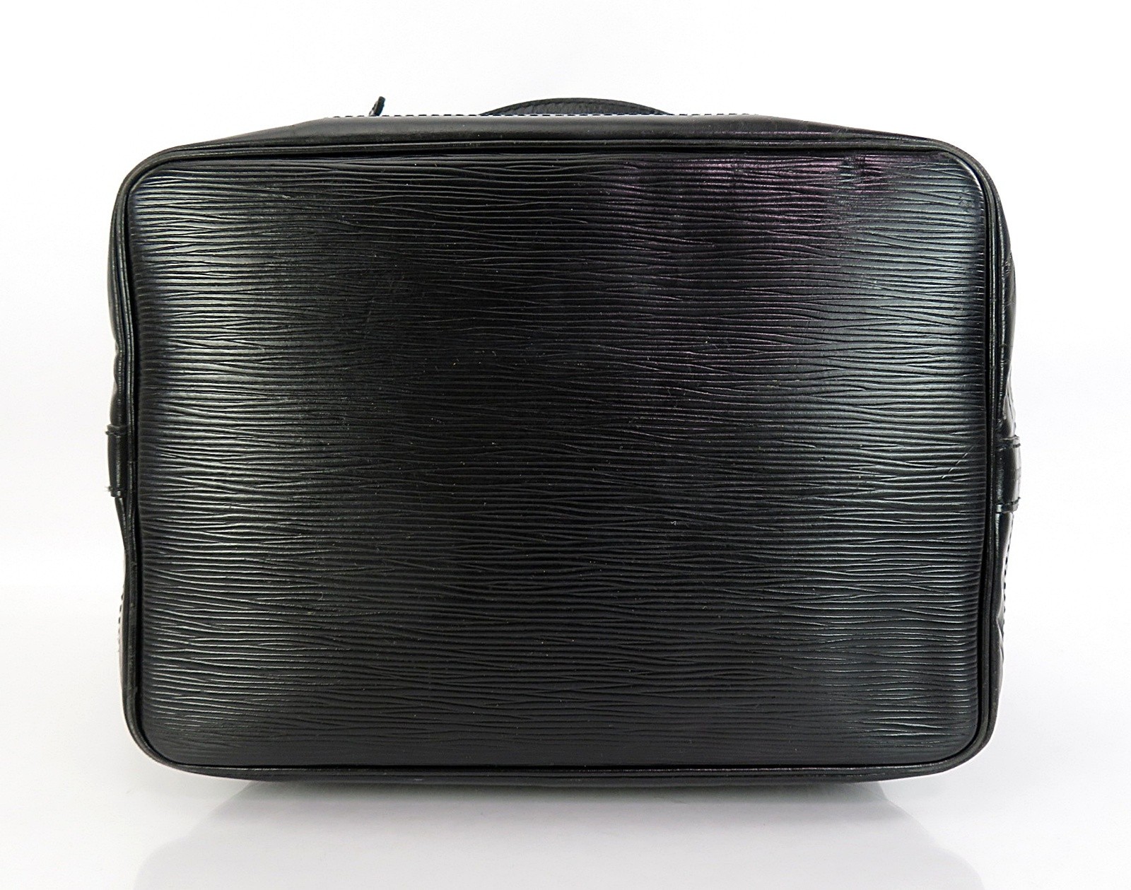 Authentic LOUIS VUITTON Noe Black Epi Leather Shoulder Tote Bag Purse #64583