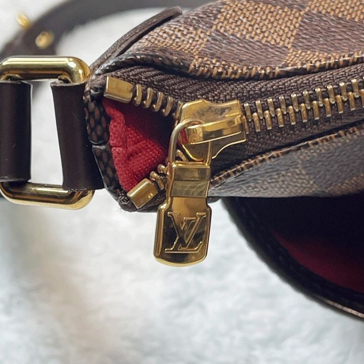 LOUIS VUITTON N42251 Damier Bloomsbury PM Shoulder Bag USED Woman