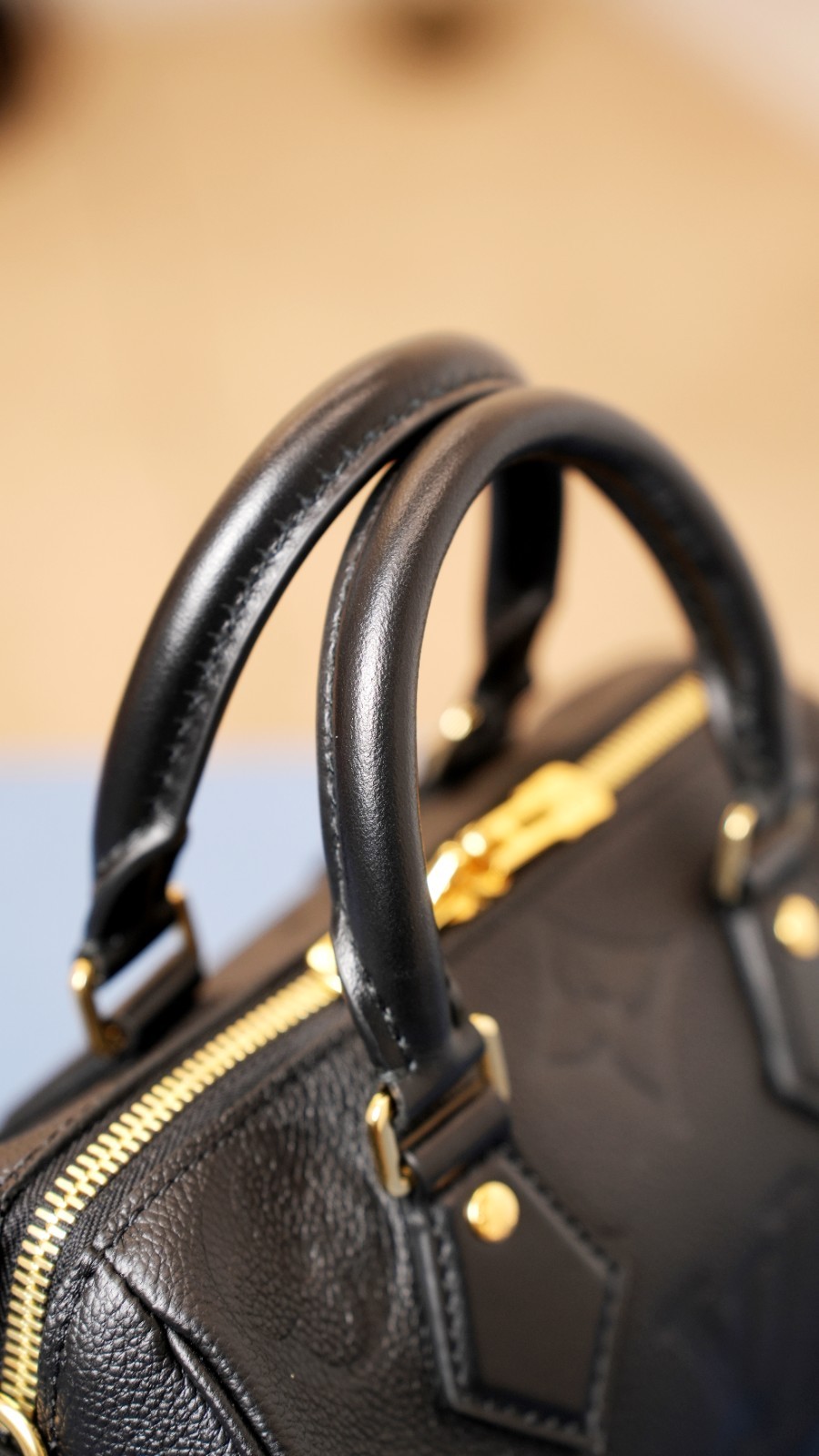 Louis Vuitton Speedy20 Black Monogram Empreinte Shoulder bag Almost Brand NEW