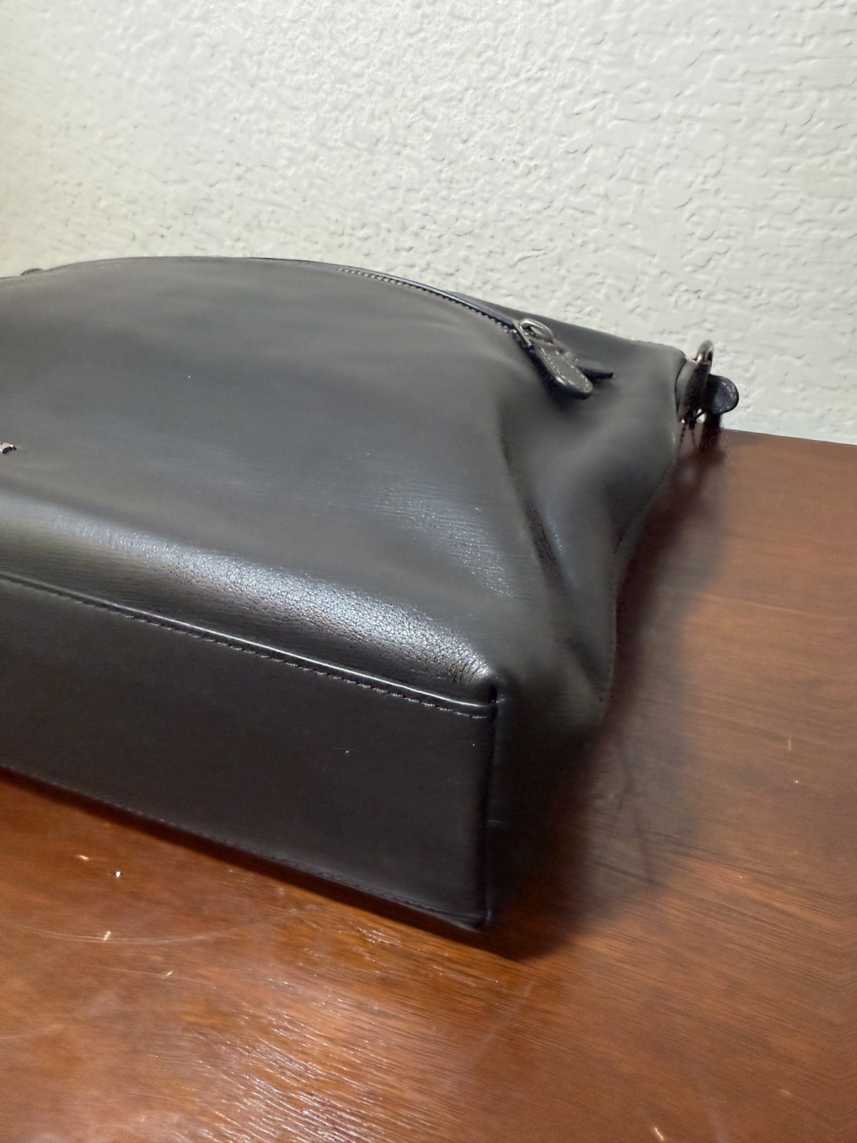 COACH Graham Soft Smooth Black Cowhide Calf Leather Messenger Bag # F72511
