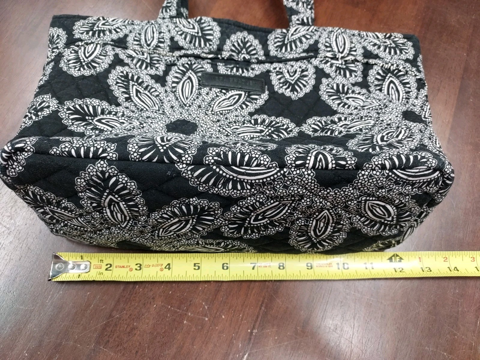 Vera Bradley Medium Tote Purse Retired Blanco Bouquet