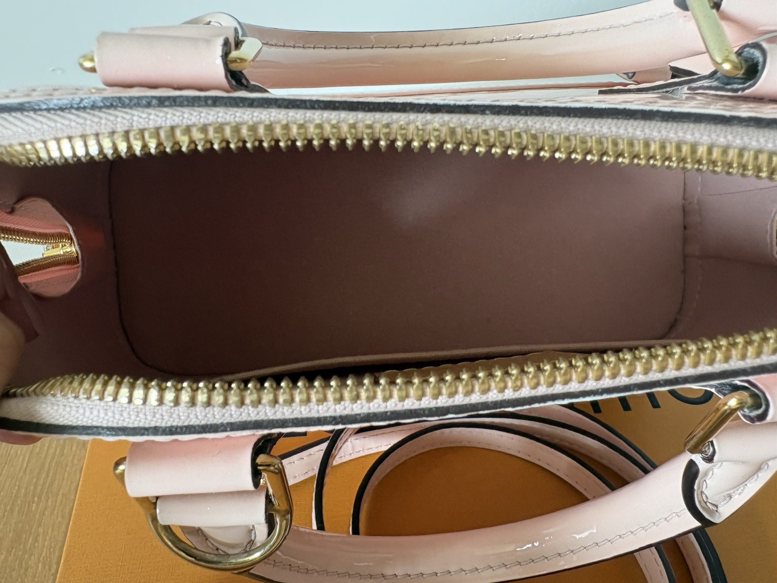 Louis Vuitton Alma BB Pink Monogram