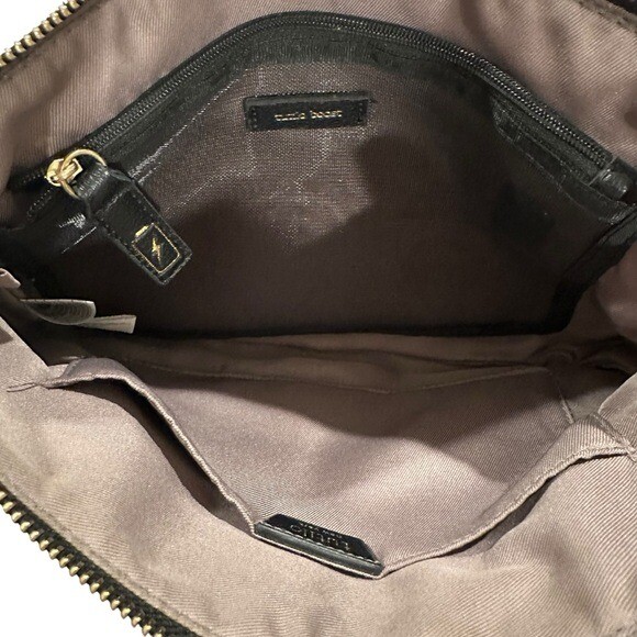 Tutilo New York Boost Crossbody Handbag Purse Black Nylon Travel Bag Clutch