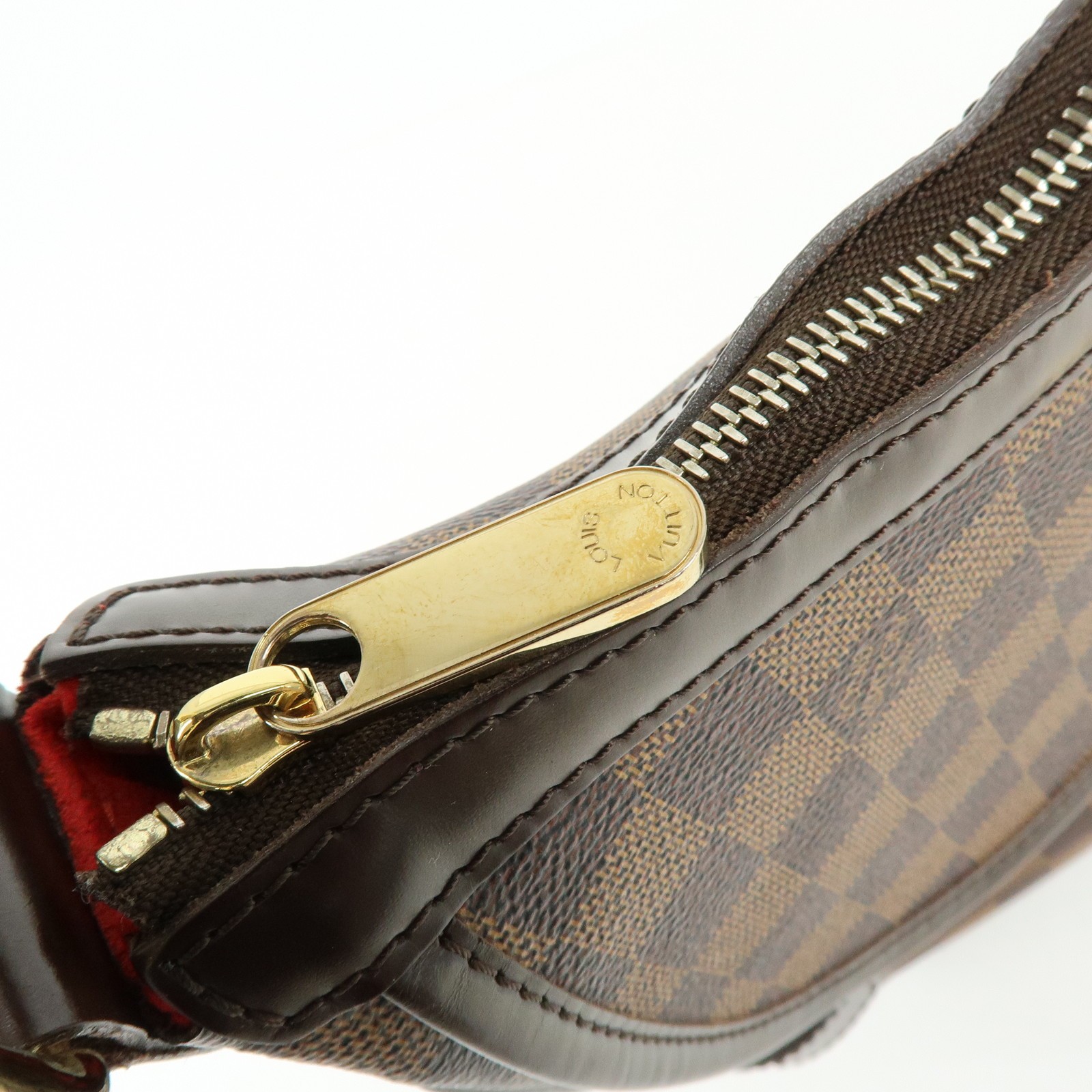 Louis Vuitton Damier Highbury Canvas Shoulder Bag Brown N51200 Auth Used F/S