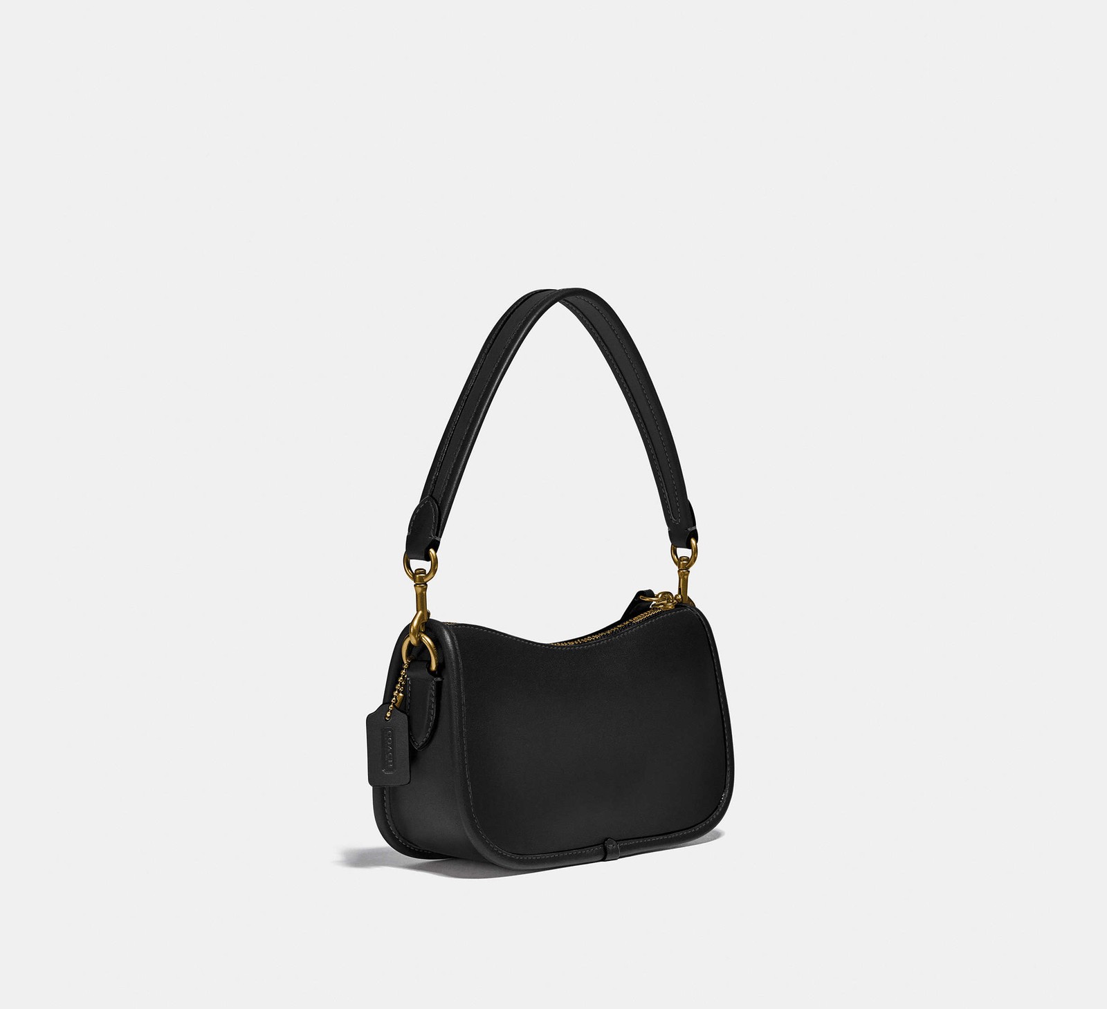Coach Original Swinger Mini Leather Shoulder Bag 20 Clutch ~NWT~ C2643 Black