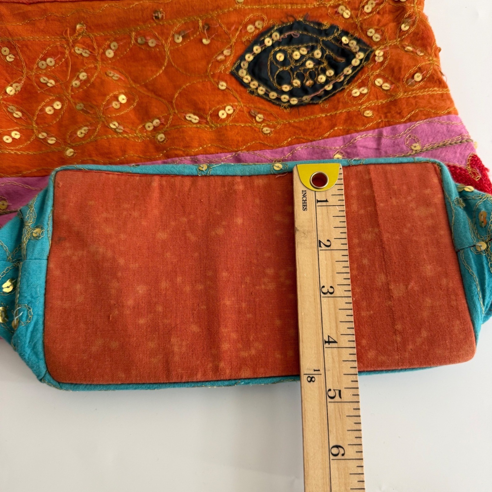 Handmade Patchwork Embroidered Crossbody Bag Indian Boho Festival Hippie Gypsy