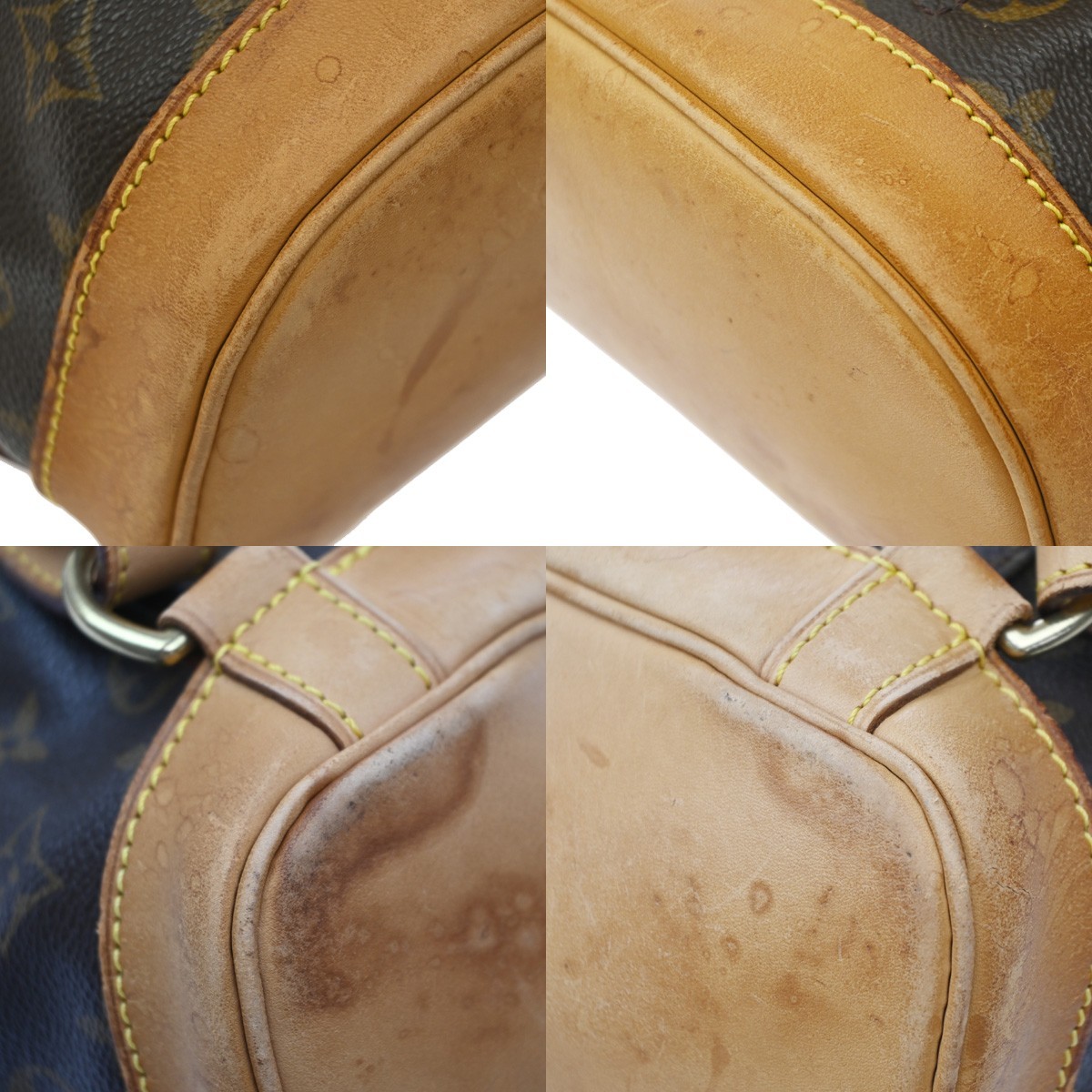 LOUIS VUITTON Montsouris MM Backpack Bag Monogram M51136 France 72KD506
