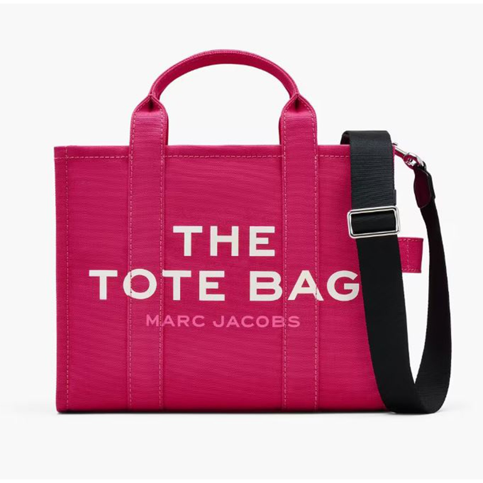 Marc Jacobs, Tote Bags, Female, Pink, Size: ONE SIZE the Medium Tote Bag M001616