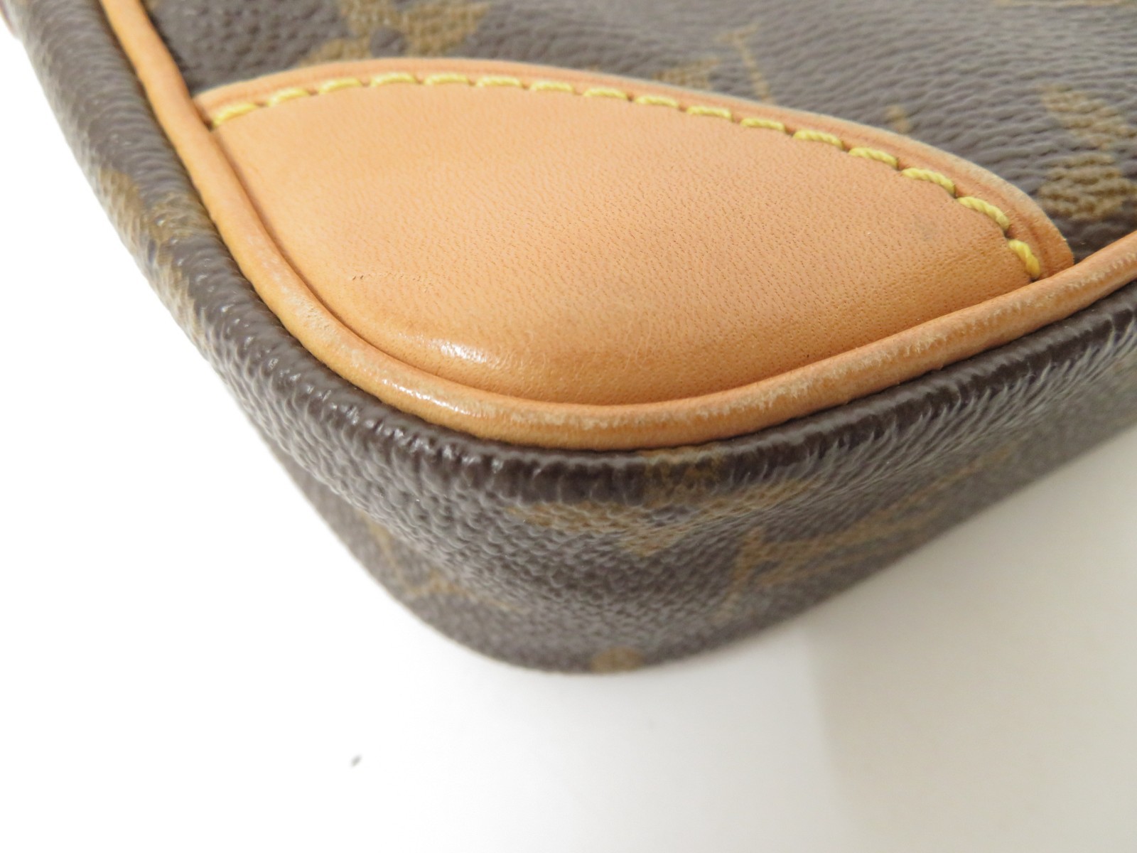 Authentic Louis Vuitton Monogram Danube Shoulder Bag Crossbody F#52791