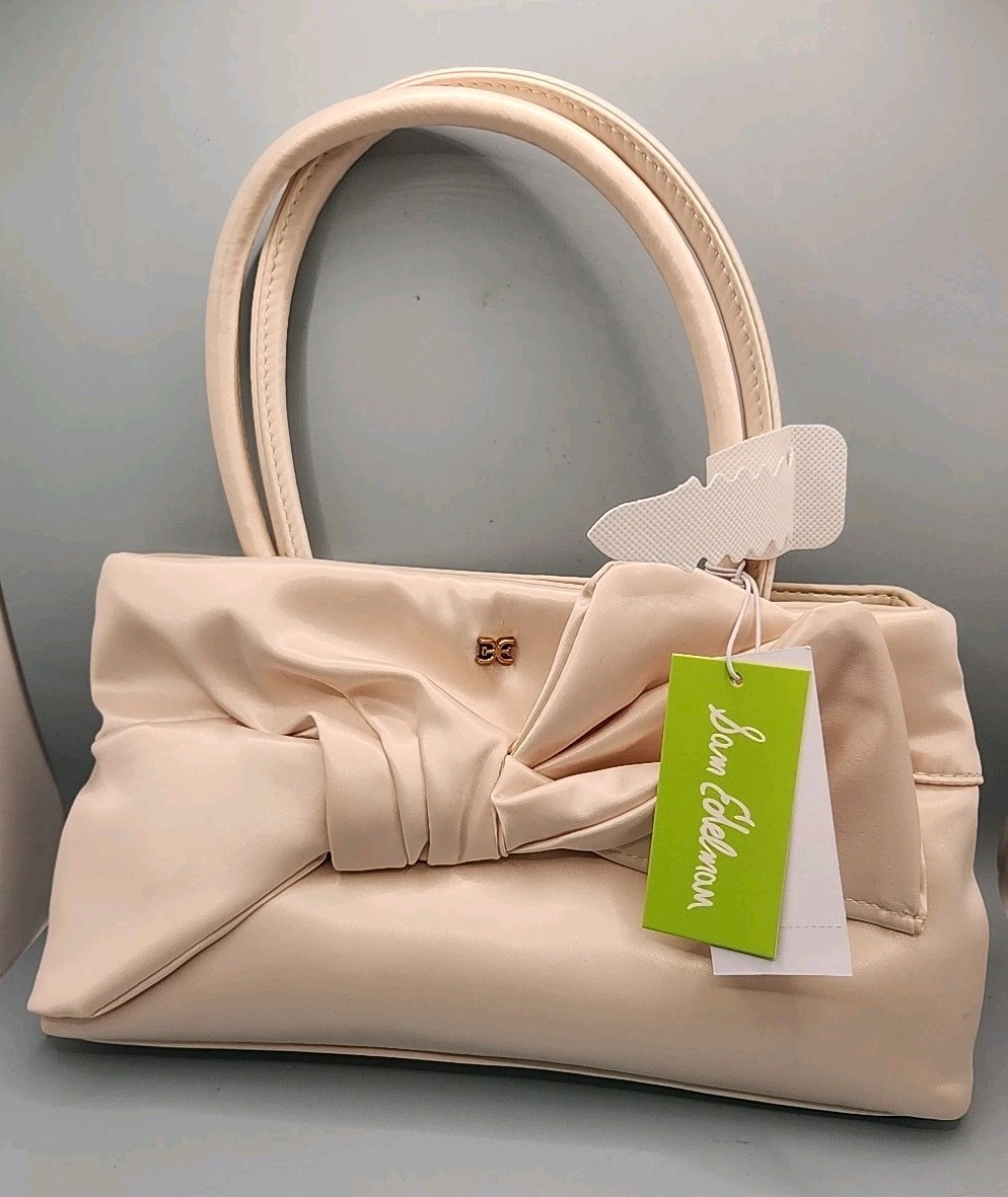 NEW Sam Edelman Halie Shoulder Bag in Cream