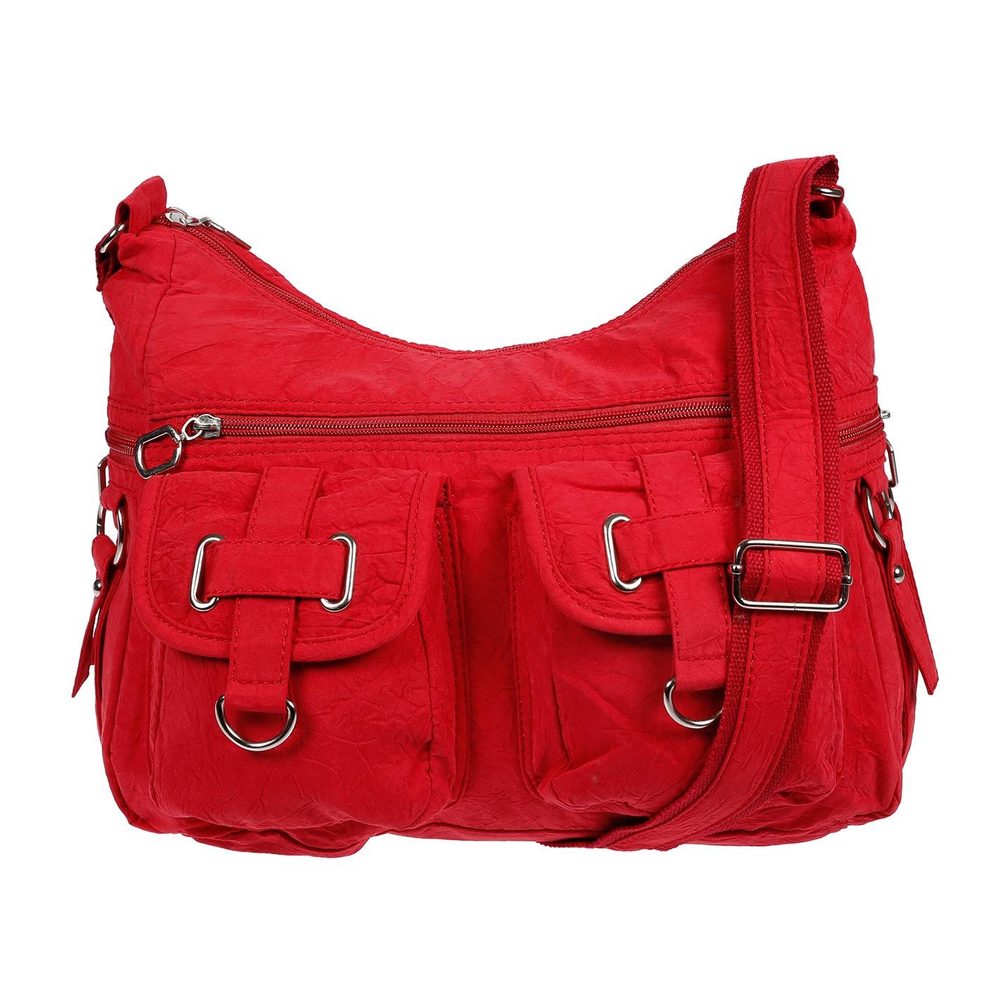 Damenhandtasche Schultertasche Tasche Umhängetasche Canvas Shopper Crossover Bag