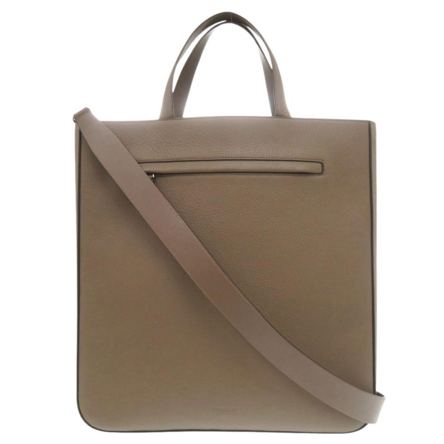 BURBERRY Bag: Brown W36H38D7cm w/strap;
