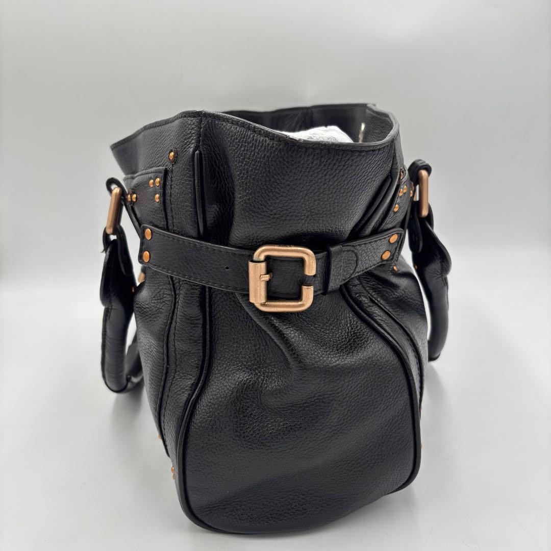 Chloe Paddington Tote Bag Dark Brown Leather Width 38cm Height 25cm Depth 15cm