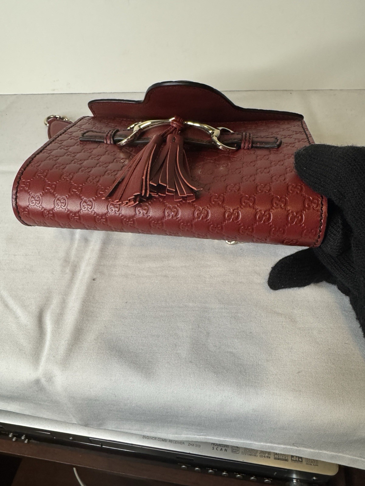 Gucci Medium Guccissima Emily Shoulder Bag (Brown, Medium)
