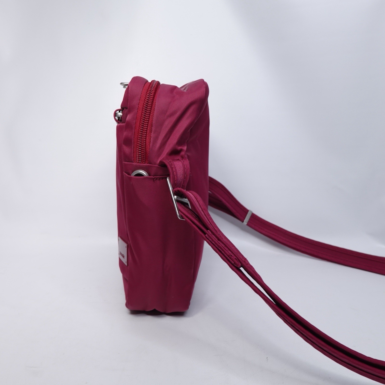 Pacsafe Citysafe CS75 Anti-Theft Cross-Body Travel Bag, Pink RFID Safe