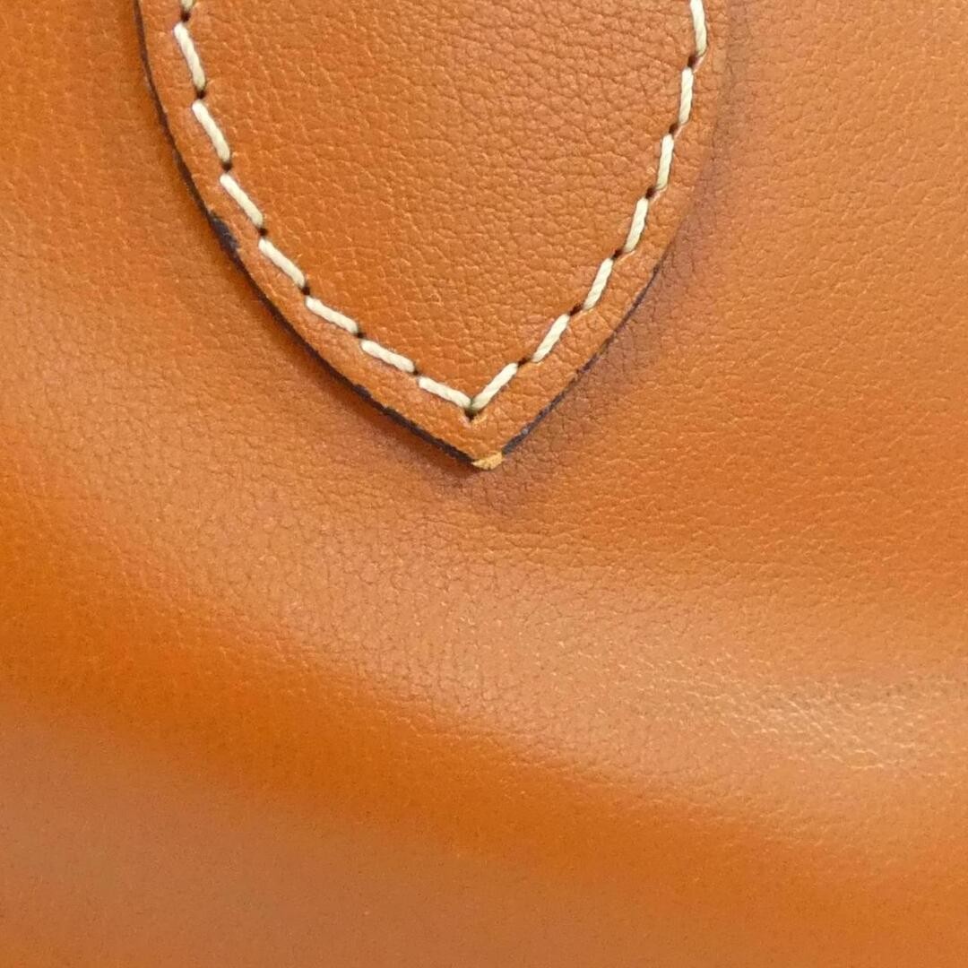 Yves Saint Laurent Shoulder bag Leather Brown Size: W:10.6 × H: 8.7 in. Vintage