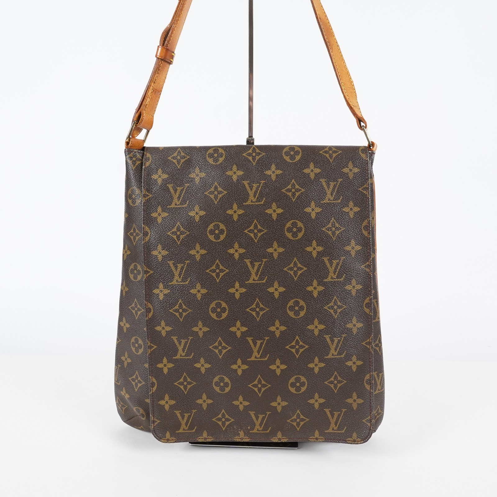 Louis Vuitton Musette M51256 Monogram Canvas Crossbody Bag Used 07A052745608