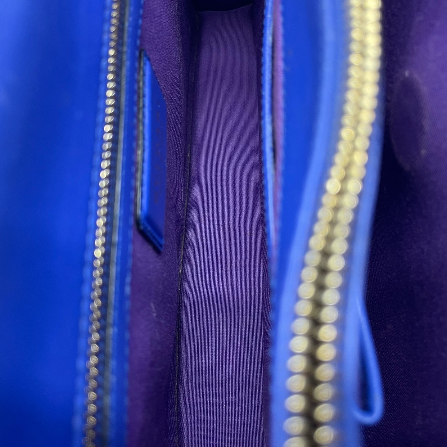 Bvlgari Serpenti Forever Royal Blue Smooth Calfskin Leather Shoulder Bag