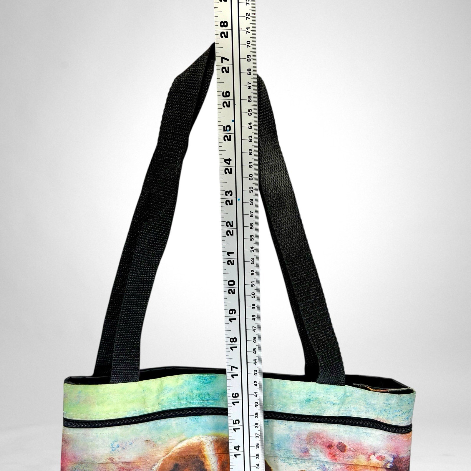 Puppy & Kitten Black Nylon Tote Bag Humane Society Of The United States