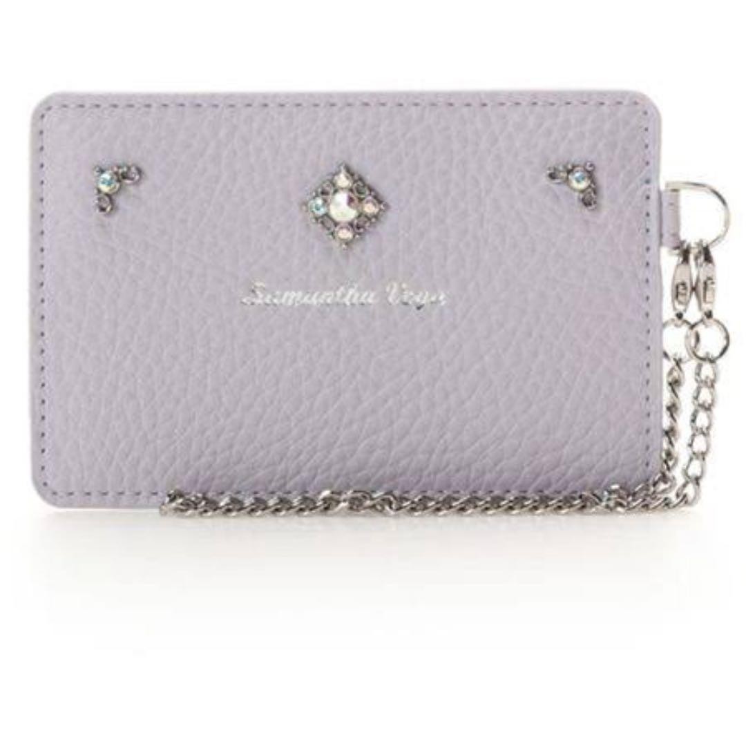 Until July Samantha Thavasa Pass Case Lavender