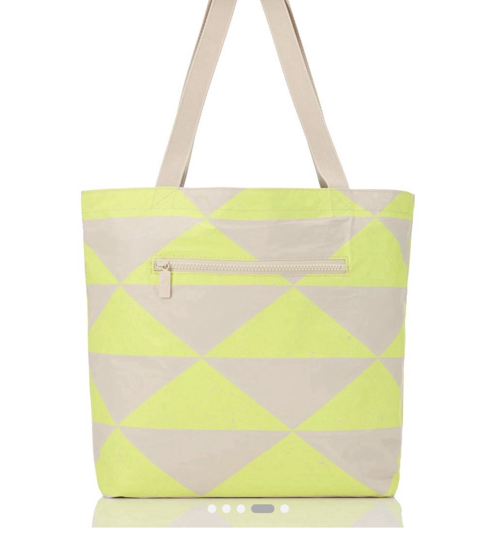 NWT Aloha Collection Discontinued Sold Out 3pc Reversible Highlighter Tote Set