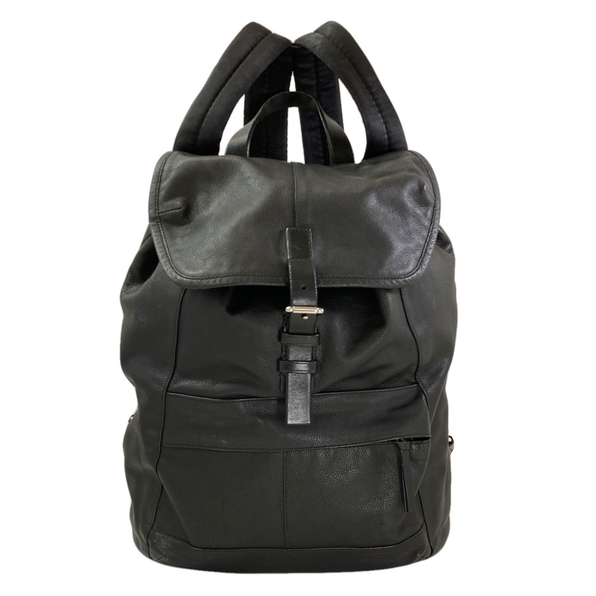 COACH 70306 logo Backpack Â· Daypack Leather Ladies [Used]