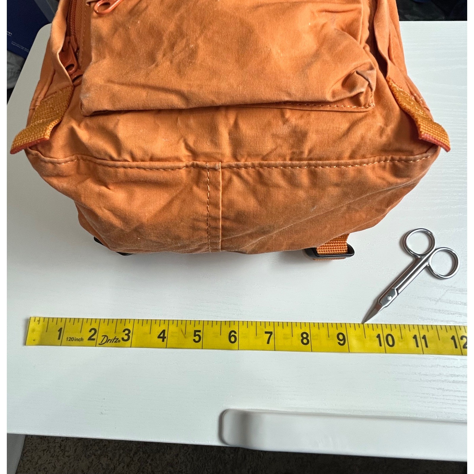 Fjallraven Kanken Mini Backpack Burnt Orange 23561 Vinylon F Small Daypack