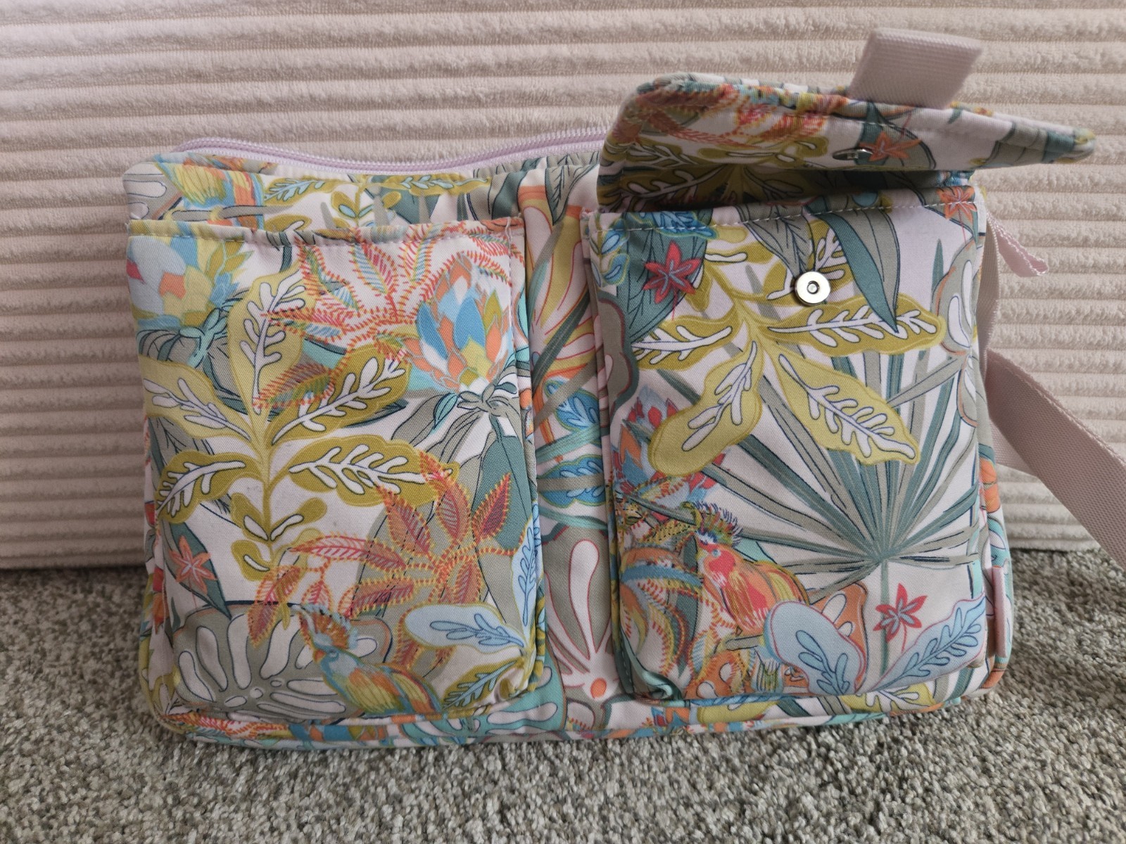 Vera Bradley Rain Forest Canopy Utility Small Crossbody Bag
