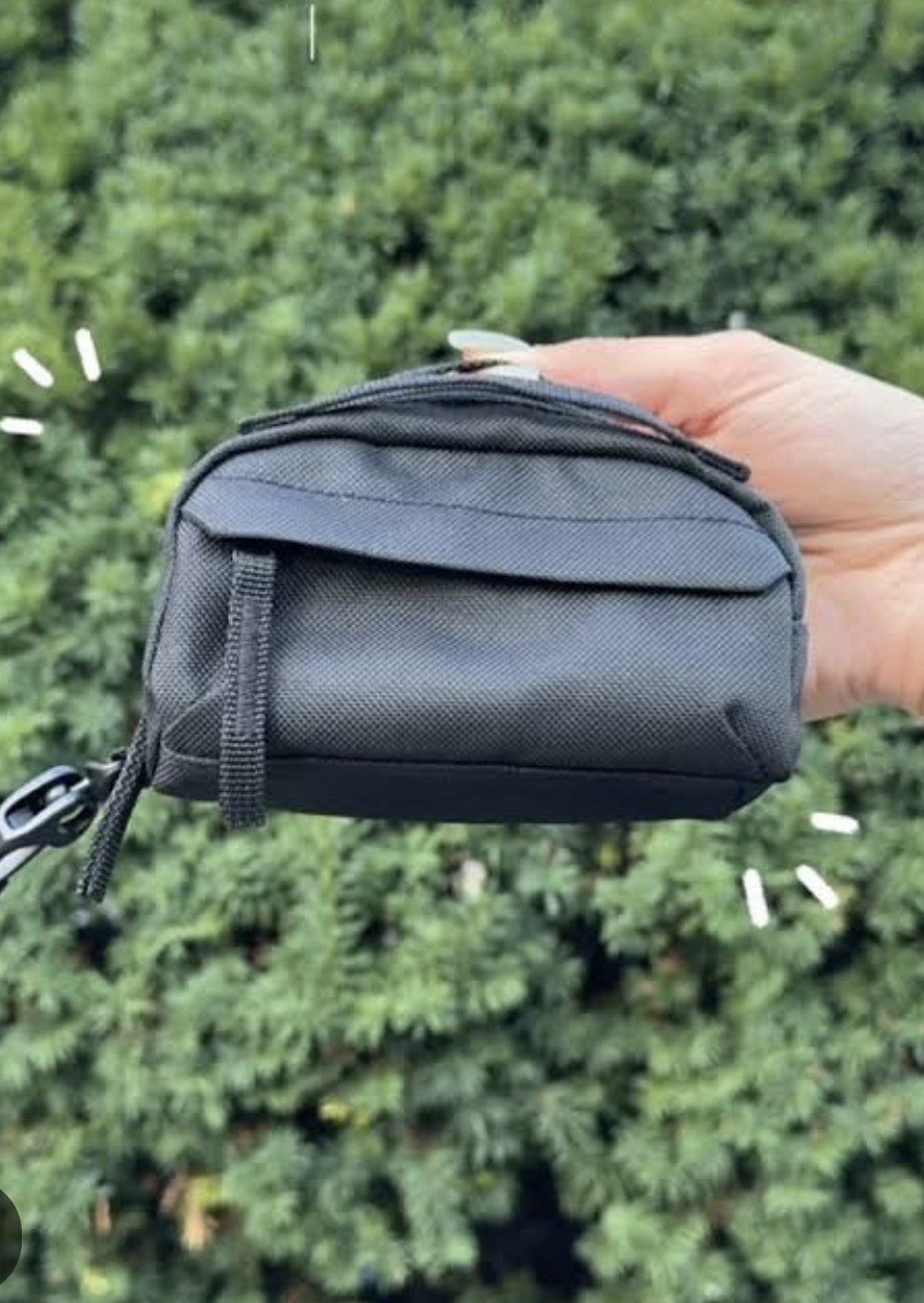 MUJI Mini water-repellent Boston bag Black