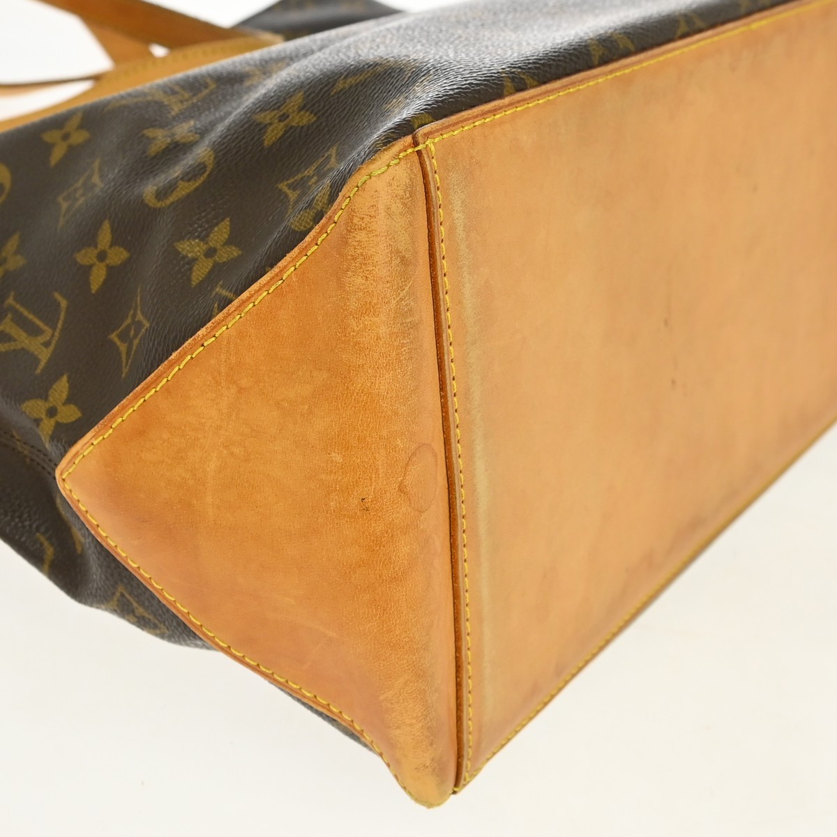 Best07 LOUIS VUITTON CABAS MEZZO HAND TOTE BAG MONOGRAM M51151 TH0032 BQ01956