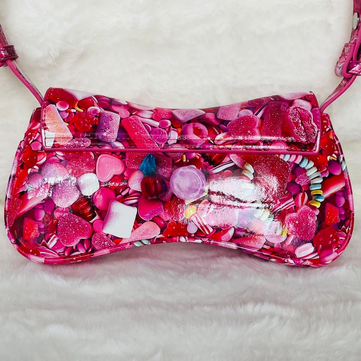 DIESEL Shoulder bag Candy print Authentic From Japan